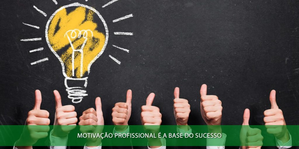 Motivação profissional é a base do sucesso