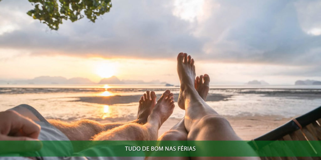 Tudo de bom nas férias