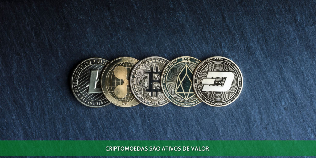 Criptomoedas são ativos de valor