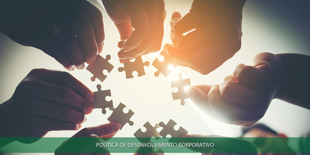 Política de desenvolvimento corporativo