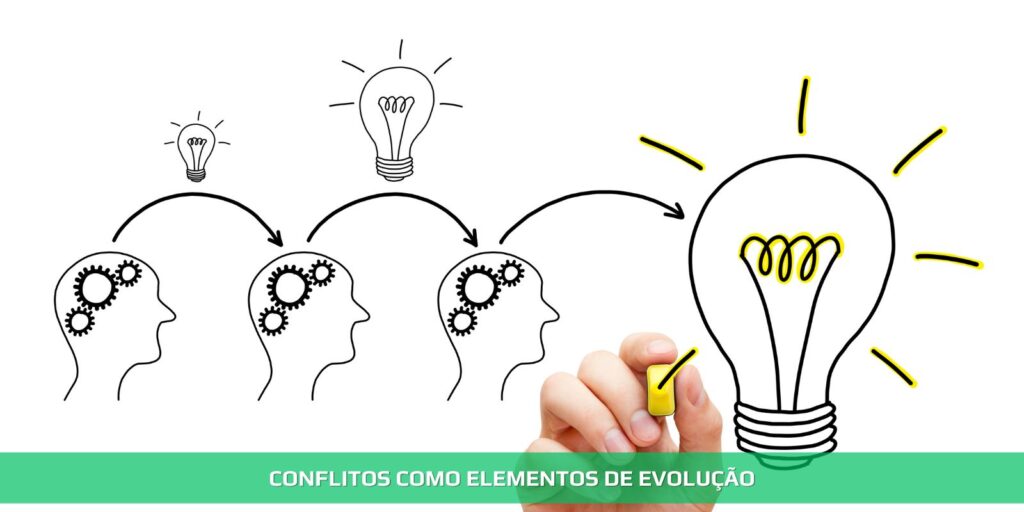 Conflitos como elementos de evolução