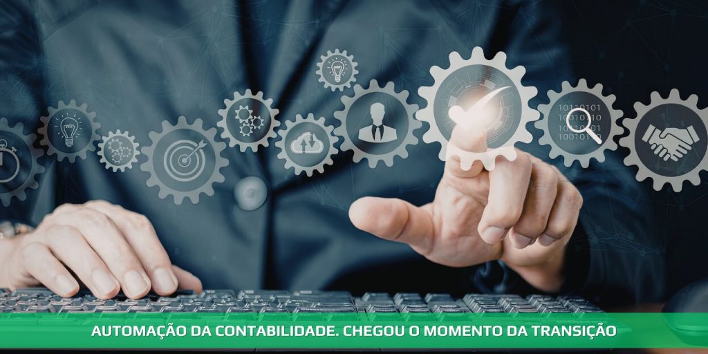 Imagem sobre o momento da transição entre manual e automação na contabilidade